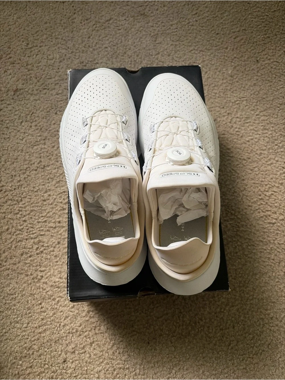 Under Armour breathable perforated